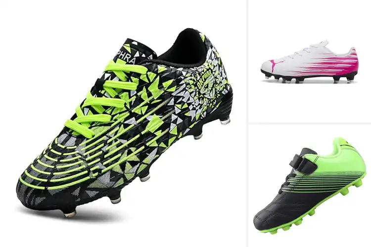 Detailed view of Best Secure Fit Soccer Cleats For Kids