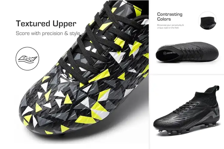 Detailed view of Best Secure Lace Up Cleats