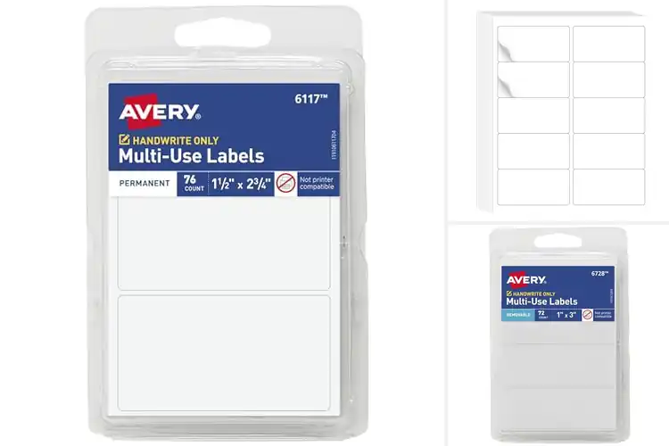 Detailed view of Best Self-Adhesive Labels: Organize Your Space Effortlessly