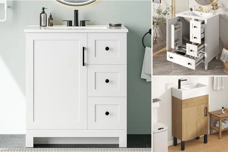 Detailed view of Best Soft-Close Bathroom Vanities