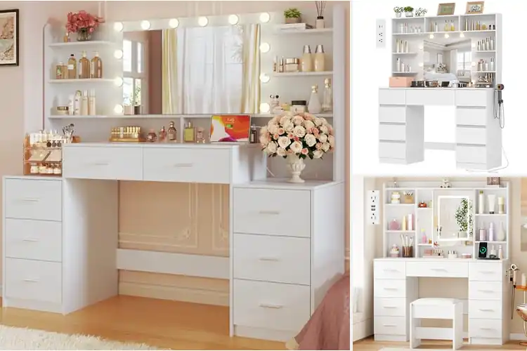 Detailed view of Best Spacious Storage Vanities