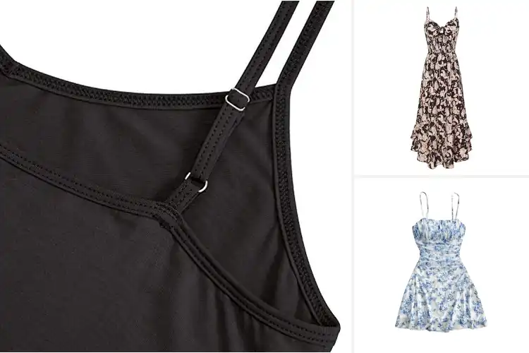Detailed view of Best Spaghetti Strap Dresses