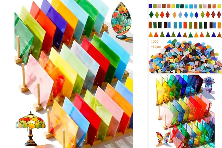 Detailed view of Best Stained Glass Craft Materials