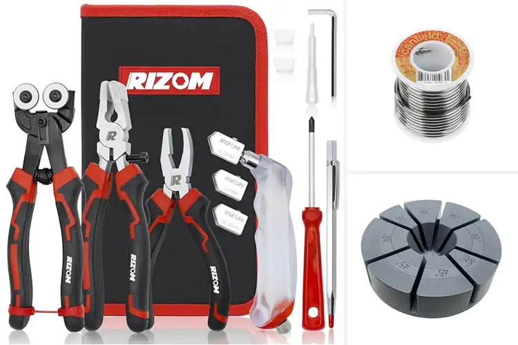 Detailed view of Best Stained Glass Tools