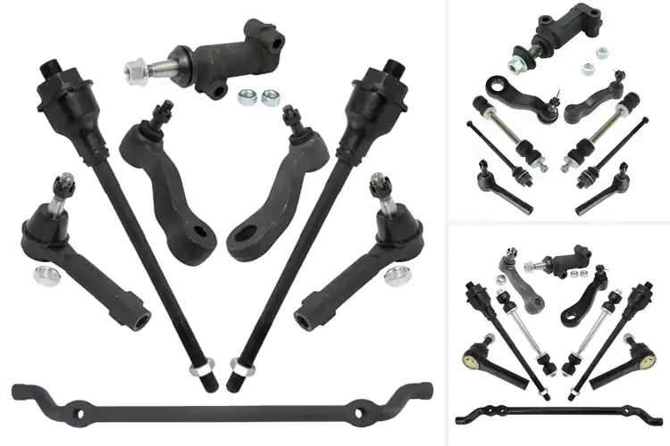 Detailed view of Best Steering Idler Assemblies