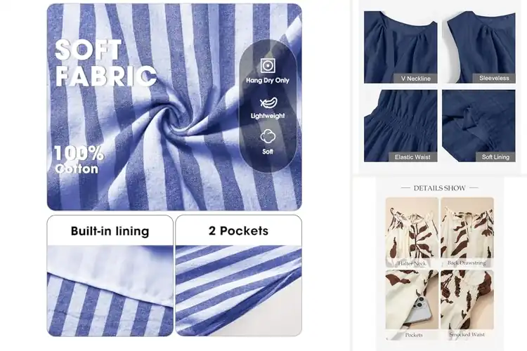 Detailed view of Best Summer Dresses: 5 Stylish Picks for Sunny Adventures