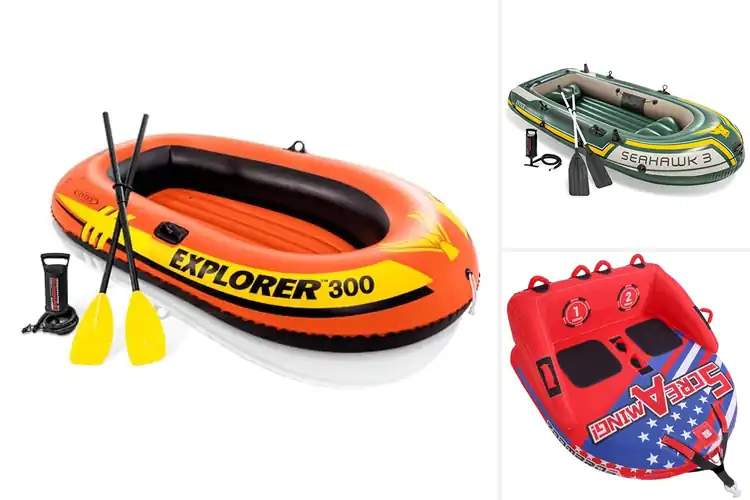 Detailed view of Best Three Person Boats