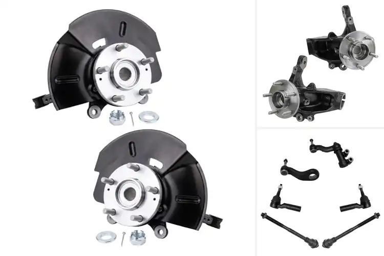Detailed view of Best Trusted Steering Components Assembly