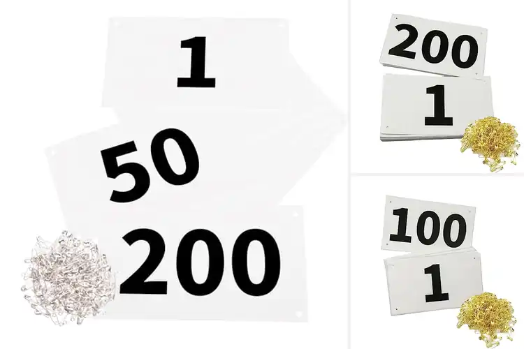 Detailed view of Best Waterproof Race Bibs