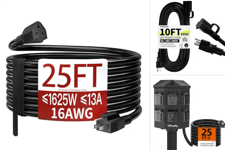Detailed view of Best Weatherproof Extension Cords