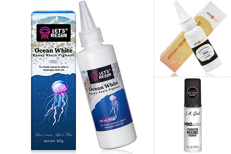 Detailed view of Best White Pigments