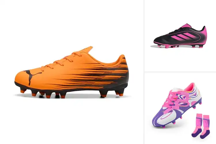 Detailed view of Best Youth Soccer Cleats For Girls And Boys
